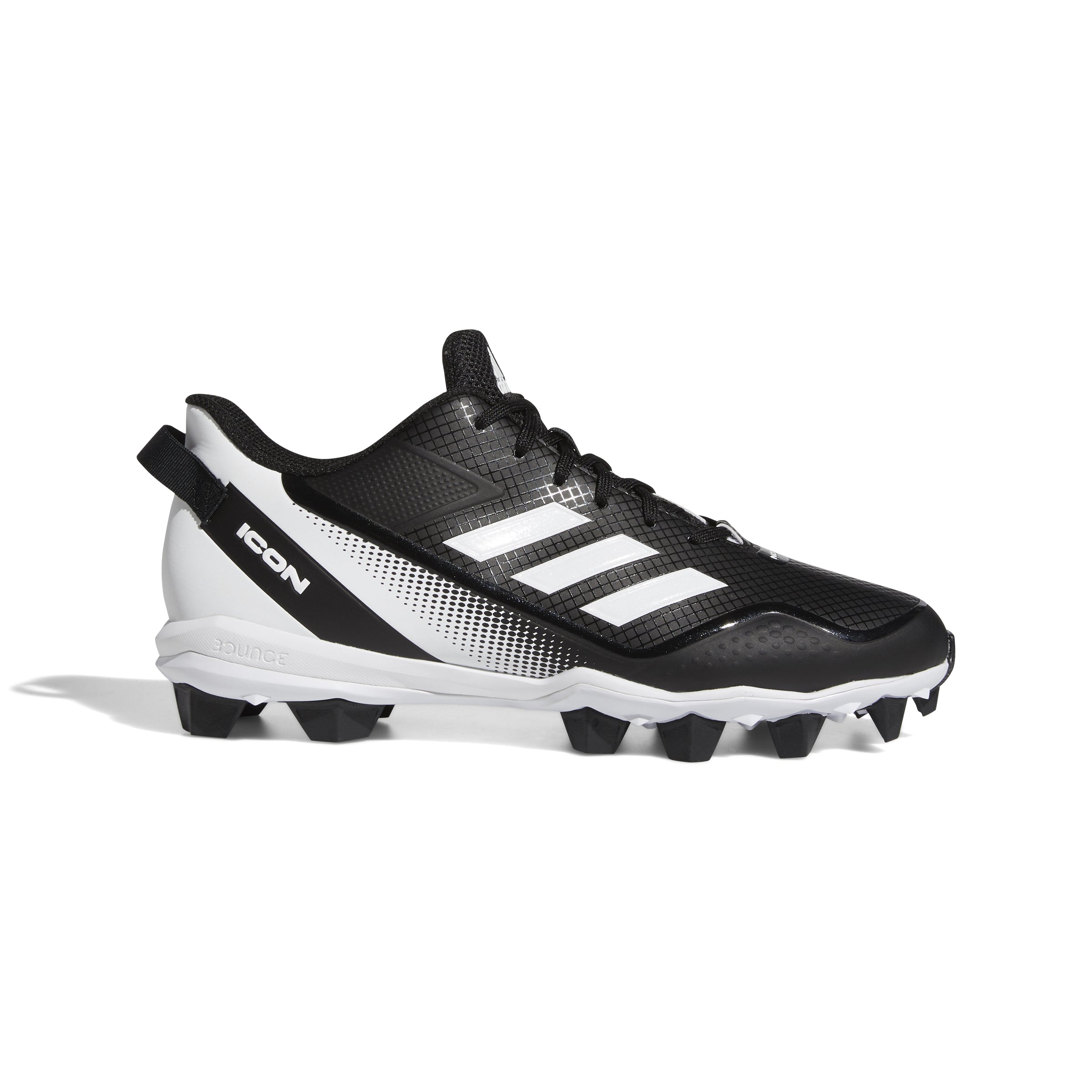 Adidas Icon 6 Bounce ECP EH2378 Ironskin Black shops Baseball Cleats Metal Size 11.5