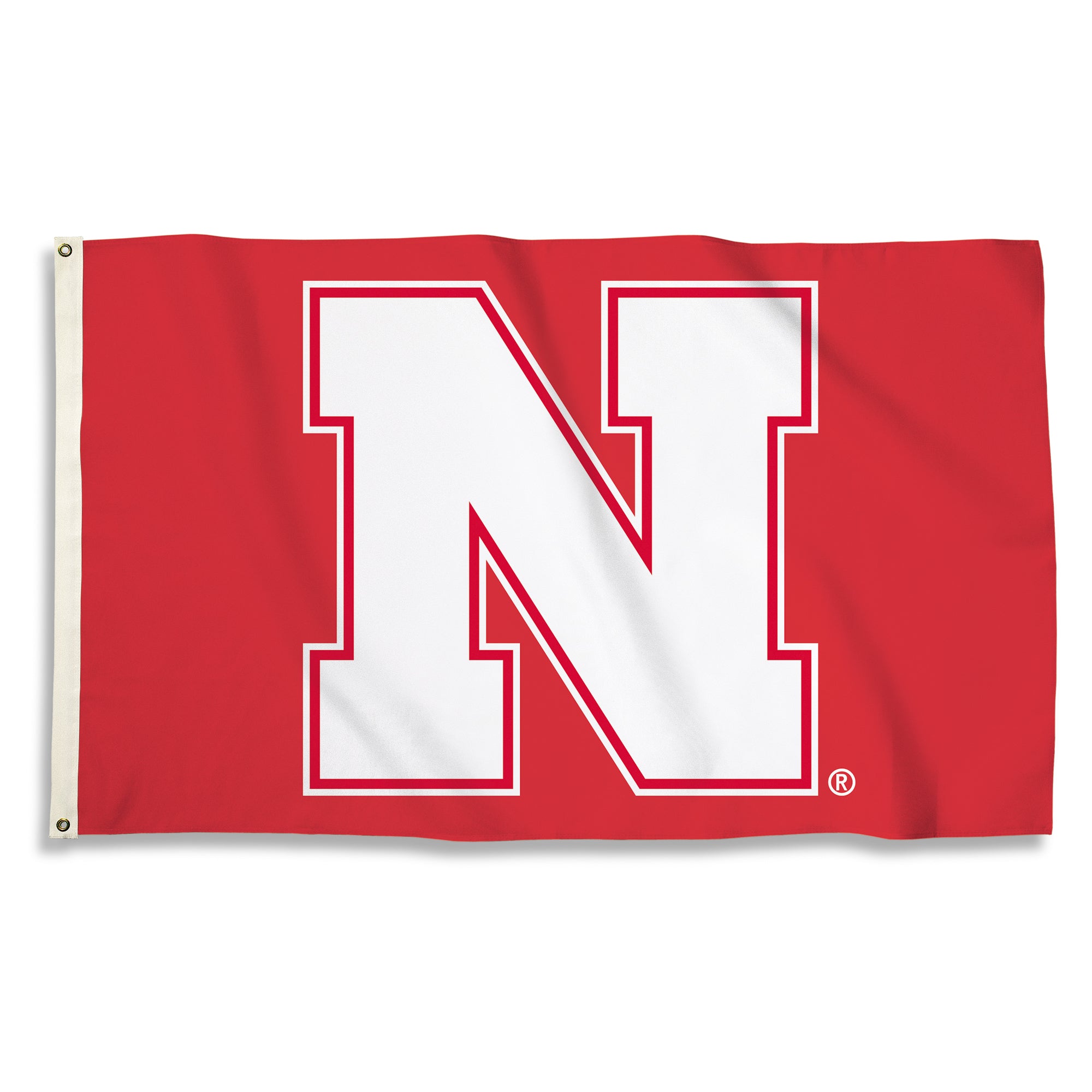 Nebraska Huskers 12 Team Color Flag Sign