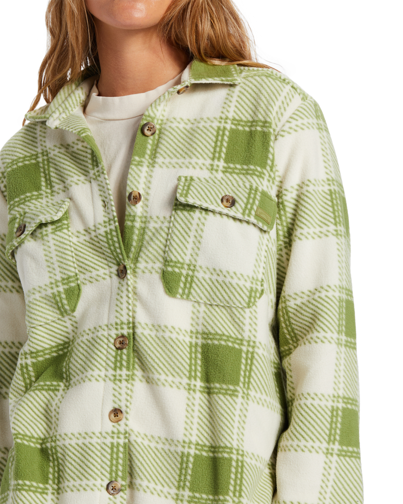 Womnen's Billabong Forge Fleece Button Up