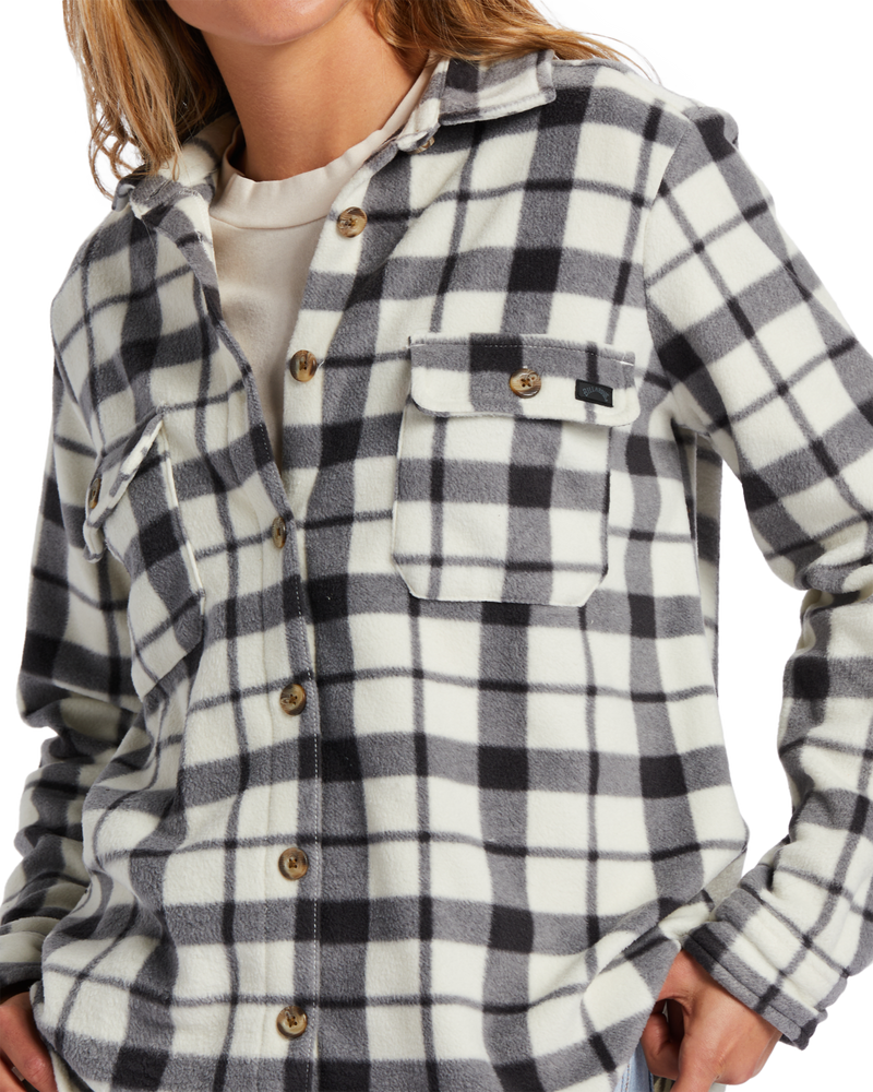 Womnen's Billabong Forge Fleece Button Up