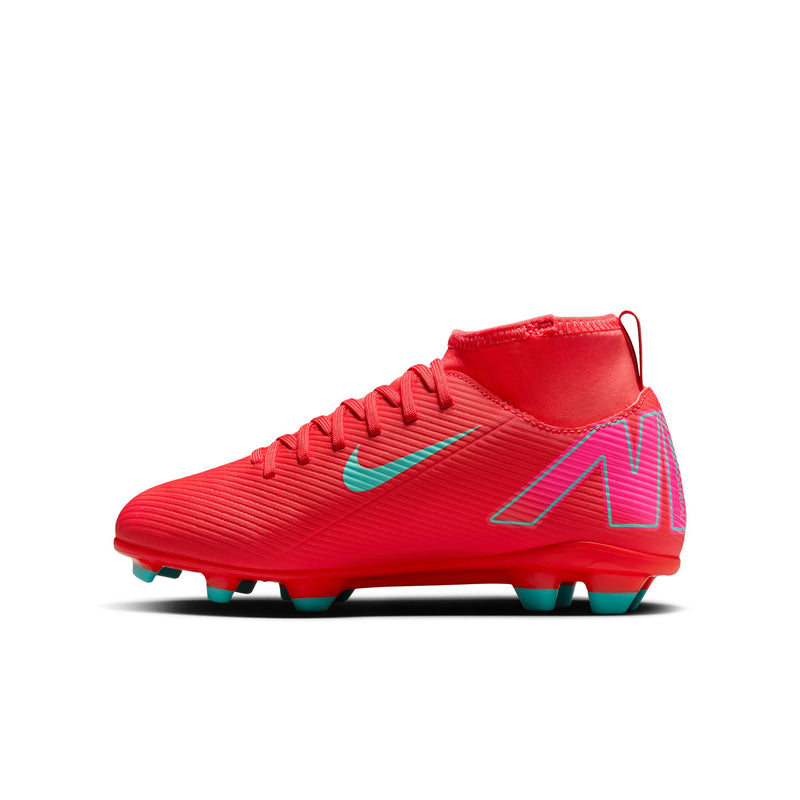 Boys'/Girls' Nike Youth Jr Superfly 10 Club High-Top Soccer Cleats