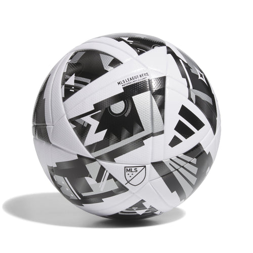 Adidas MLS 24 League NFHS Soccer Ball - WHITE/BLACK