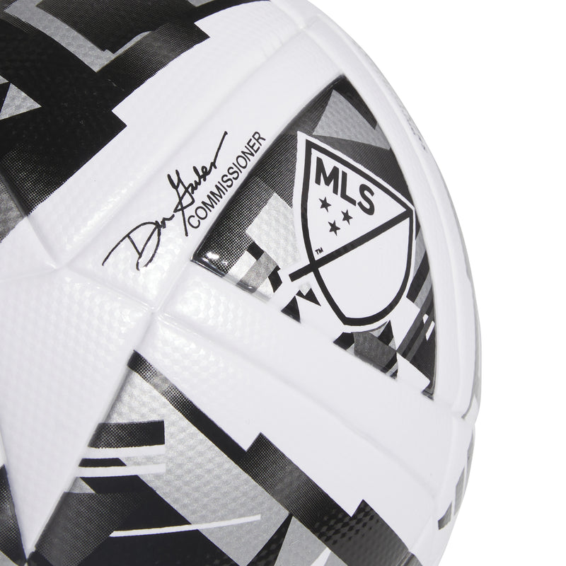 Adidas MLS 24 League NFHS Soccer Ball - WHITE/BLACK