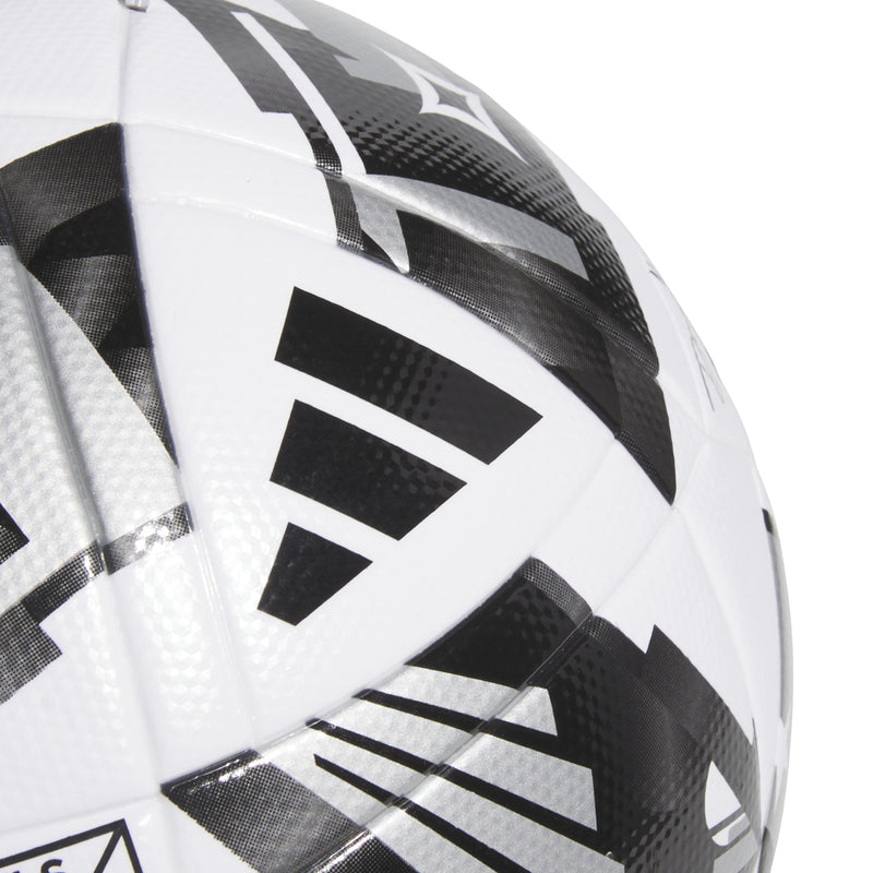 Adidas MLS 24 League NFHS Soccer Ball - WHITE/BLACK