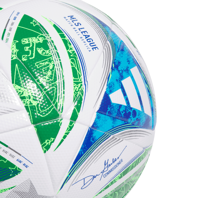 Adidas MLS League Soccer Ball - WHITE/GREEN