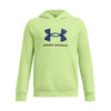 Boy's Under Armour Youth Fleece Big Logo Print Fill Hoodie - 304 GRN