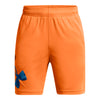 Boy's Under Armour Youth Tech Big Logo Short - 810 ORNG