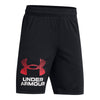 Boy's Under Armour Youth Tech Logo Short - 002 - BLACK