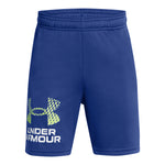 Boy's Under Armour Youth Tech Logo Short - 432 BLUE