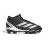 Boys' Adidas Youth Adizero Impact.2 Molded Football Cleats - BLACK/WHITE