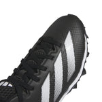 Boys' Adidas Youth Adizero Impact.2 Molded Football Cleats - BLACK/WHITE