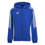 Boys' Adidas Youth Tiro 24 Fullzip Windbreaker - ROYAL