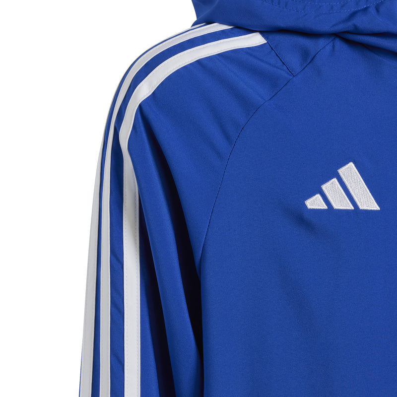 Boys' Adidas Youth Tiro 24 Fullzip Windbreaker - ROYAL