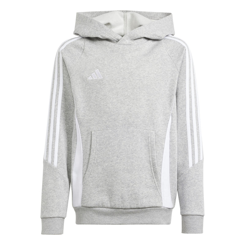 Boys' Adidas Youth Tiro 24 Hoodie - GREY