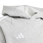 Boys' Adidas Youth Tiro 24 Hoodie - GREY