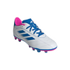 Boys'/Girls' Adidas Goletto IX Firm Ground Soccer Cleats - WHITE/ROYAL