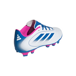 Boys'/Girls' Adidas Goletto IX Firm Ground Soccer Cleats - WHITE/ROYAL