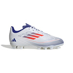 Boys'/Girls' Adidas Youth F50 Club Flexible Ground Soccer Cleats - WHITE