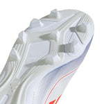 Boys'/Girls' Adidas Youth F50 Club Flexible Ground Soccer Cleats - WHITE