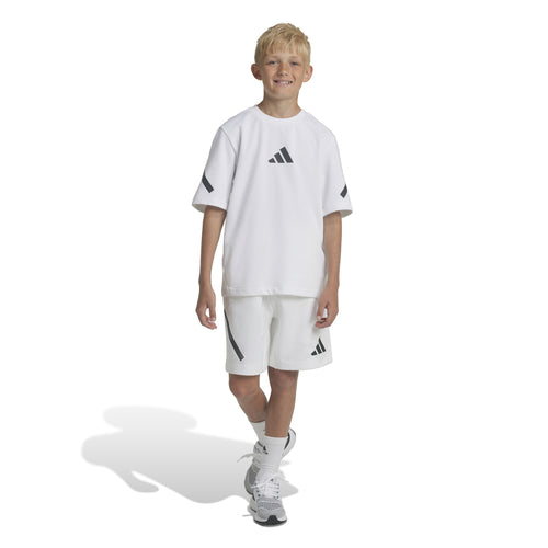 Boys'/Girls' Adidas Youth Z.N.E. Shorts - WHITE