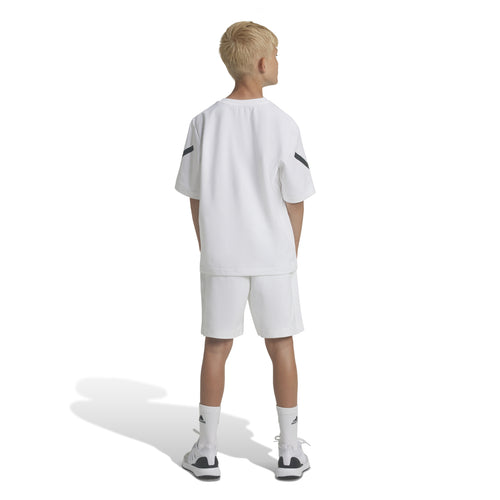 Boys'/Girls' Adidas Youth Z.N.E. Shorts - WHITE