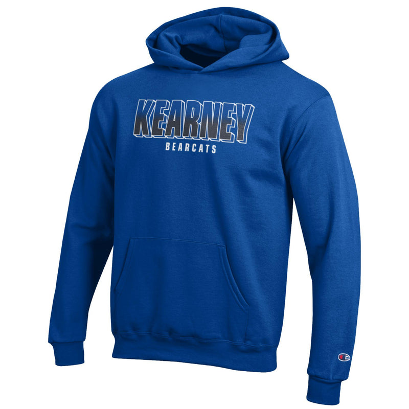 Boys'/Girls' Champion Kearney Bearcats Youth Powerblend Fade Hoodie - 1818 ROY