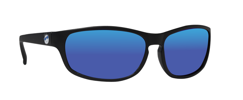 Boys'/Girls' Mini Shades Wrap Polarized Sunglasses (Ages 3-7) - BLK/BLUE