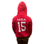 Boys'/Girls' Nebraska Huskers Youth Dylan Raiola Pill Box Hoodie - SCARLET