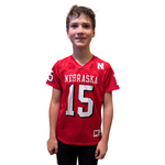 Boys'/Girls' Nebraska Huskers Youth Dylan Raiola Ultrafusion Jersey - 15RAIOLA