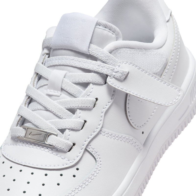 Boys'/Girls' Nike Kids Air Force 1 Low Easy On - 111 WHT