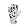 Boys'/Girls' Nike Match Jr. Goalkeeper Soccer Gloves - 100 - WHITE/BLACK