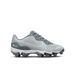 Boys'/Girls' Nike Youth Alpha Huarache 4 Keystone Baseball Cleats - 012 - WOLF GREY