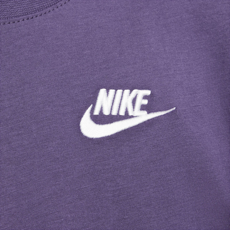 Boys'/Girls' Nike Youth Big Logo Longsleeve - 573 - DARK RAISIN