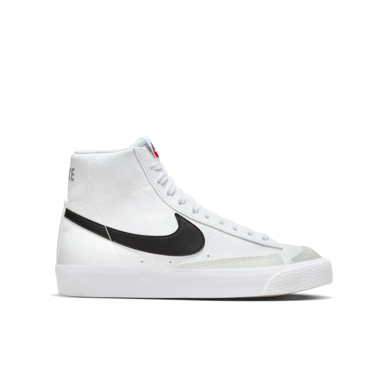 Boys'/ Girls' Nike Youth Blazer Mid '77 - 100 - WHITE