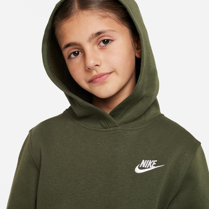 Boys'/Girls' Nike Youth Club Fleece Hoodie - 325 CARG