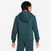 Boys'/Girls' Nike Youth Club Fleece Hoodie - 328 - DEEP JUNGLE