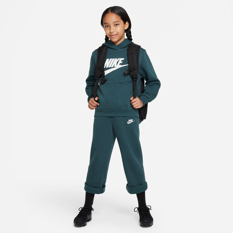 Boys'/Girls' Nike Youth Club Fleece Hoodie - 328 - DEEP JUNGLE