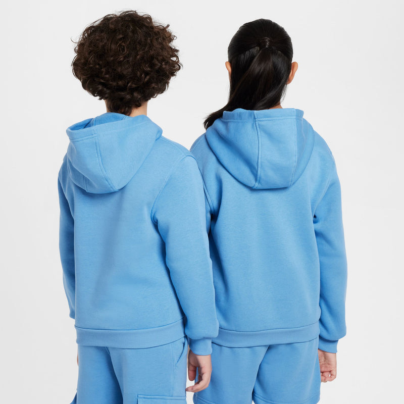 Boys'/Girls' Nike Youth Club Fleece Hoodie - 489 - BLUE BEYOND