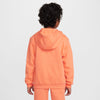 Boys'/Girls' Nike Youth Club Fleece Hoodie - 643 - LIGHT WILD MANGO