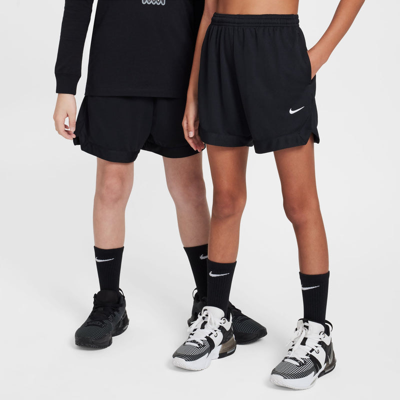 Boys'/Girls' Nike Youth Court 5" Basketball Short - 010 - BLACK