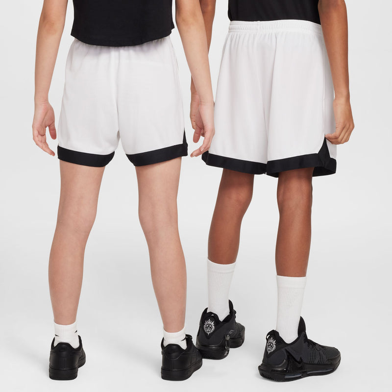 Boys'/Girls' Nike Youth Court 5" Basketball Short - 100 - WHITE