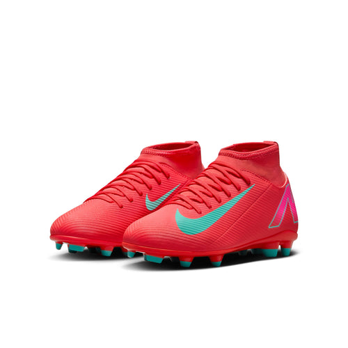 Boys'/Girls' Nike Youth Jr Superfly 10 Club High-Top Soccer Cleats - 800EMBER