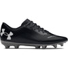 Boys'/Girls' Under Armour Youth Shadow Select 2 FG Jr. Soccer Cleats - 001 - BLACK