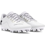 Boys'/Girls' Under Armour Youth Shadow Select 2 FG Jr. Soccer Cleats - 100 - WHITE/BLACK