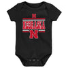 Boys' Nebraska Huskers Infant Sunday Comics Onesie - BLACK