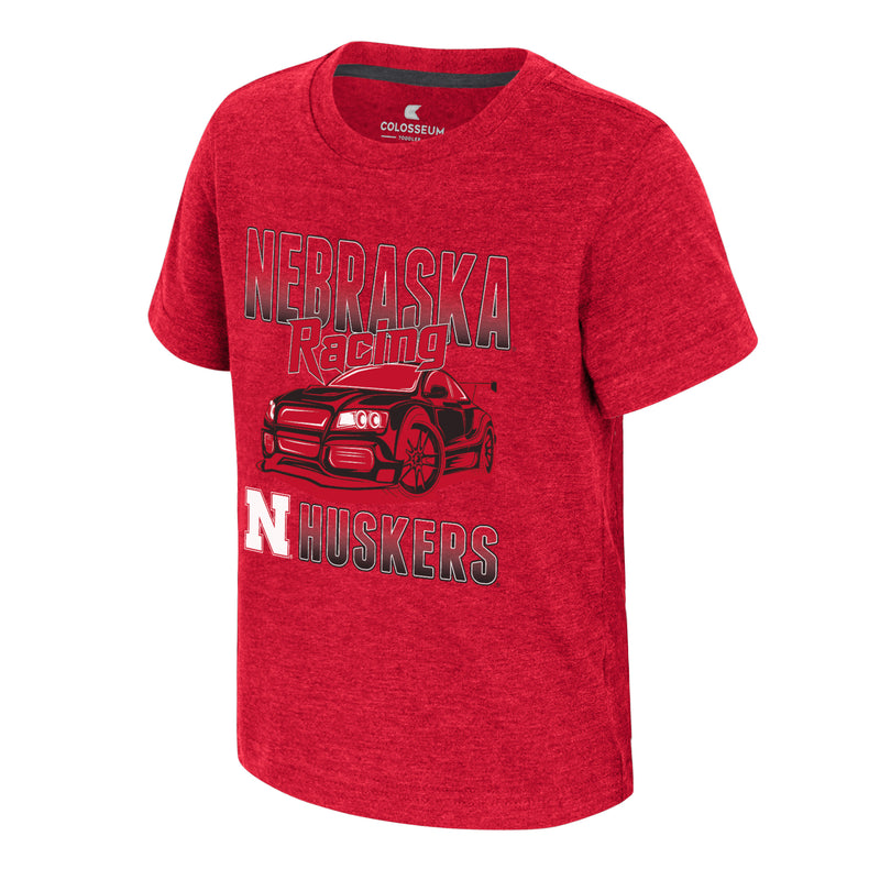 Boys' Nebraska Huskers Toddler Racing T-Shirt - NEBRASKA