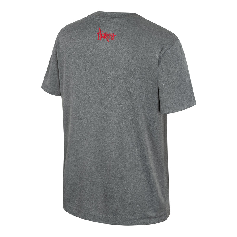 Boys' Nebraska Huskers Youth Cyclone T-Shirt - NEBRASKA