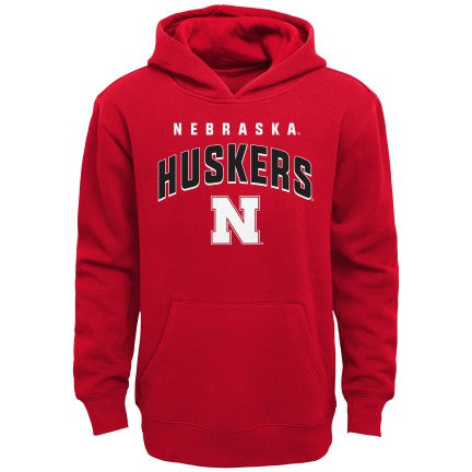 Boys' Nebraska Huskers Youth Stadium Classic Hoodie  - NEBRASKA