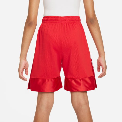 Boys' Nike Elite 23 Stripe Basketball Shorts - 657 - RED