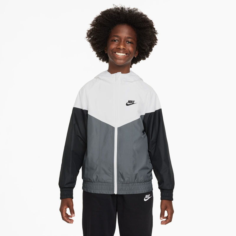 Boys'/Girls' Nike Youth Windrunner Jacket - 100 - WHITE